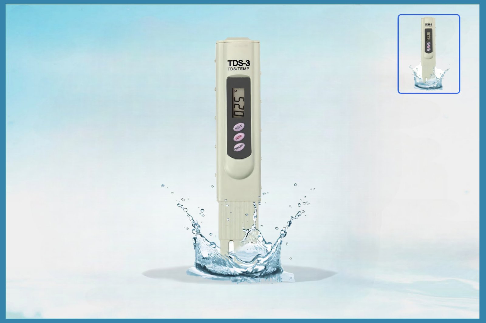 "عين النقاء الدقيقة" جهاز قياس ملوحة الماء - TDS Meter